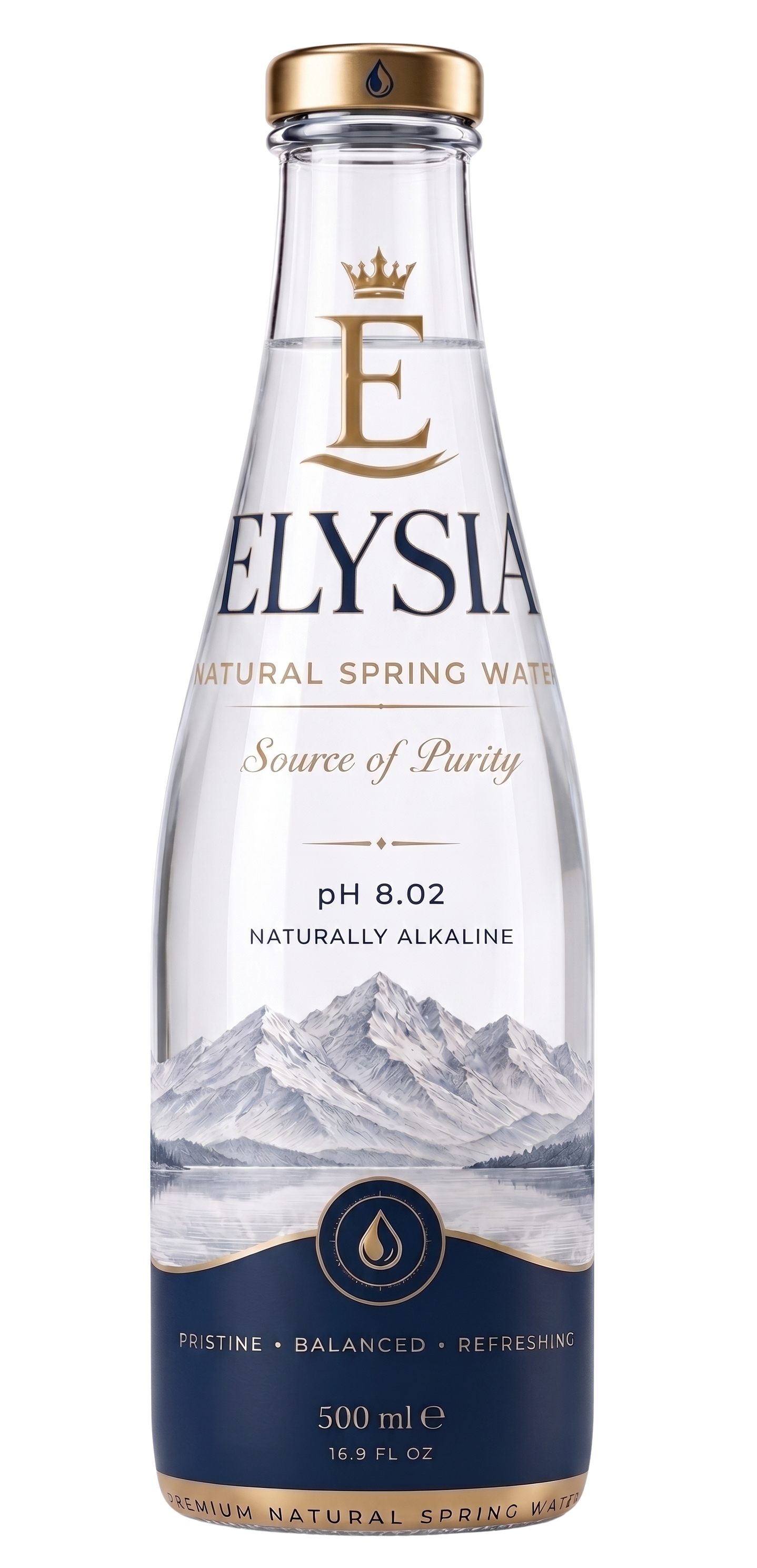 Elysia Natural Spring Water, 500ml